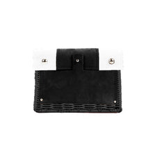 Two Tone Tao Clutch | Black