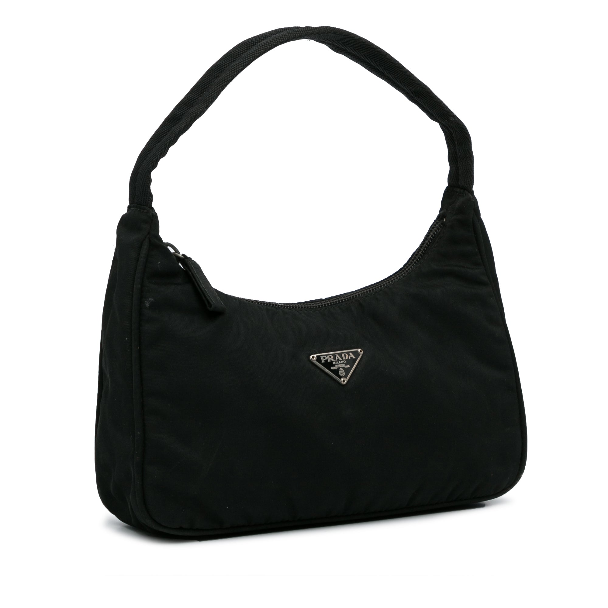 Prada | Pre-Owned Tessuto Re-Edition 2000 Shoulder Bag | Black