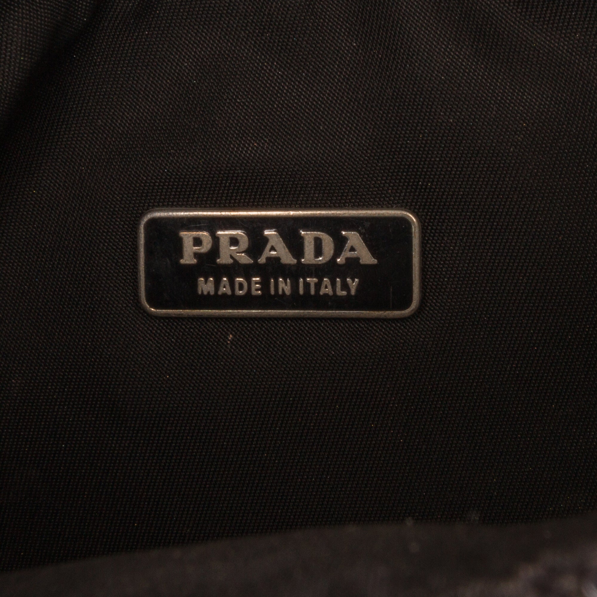 Prada | Pre-Owned Tessuto Re-Edition 2000 Shoulder Bag | Black