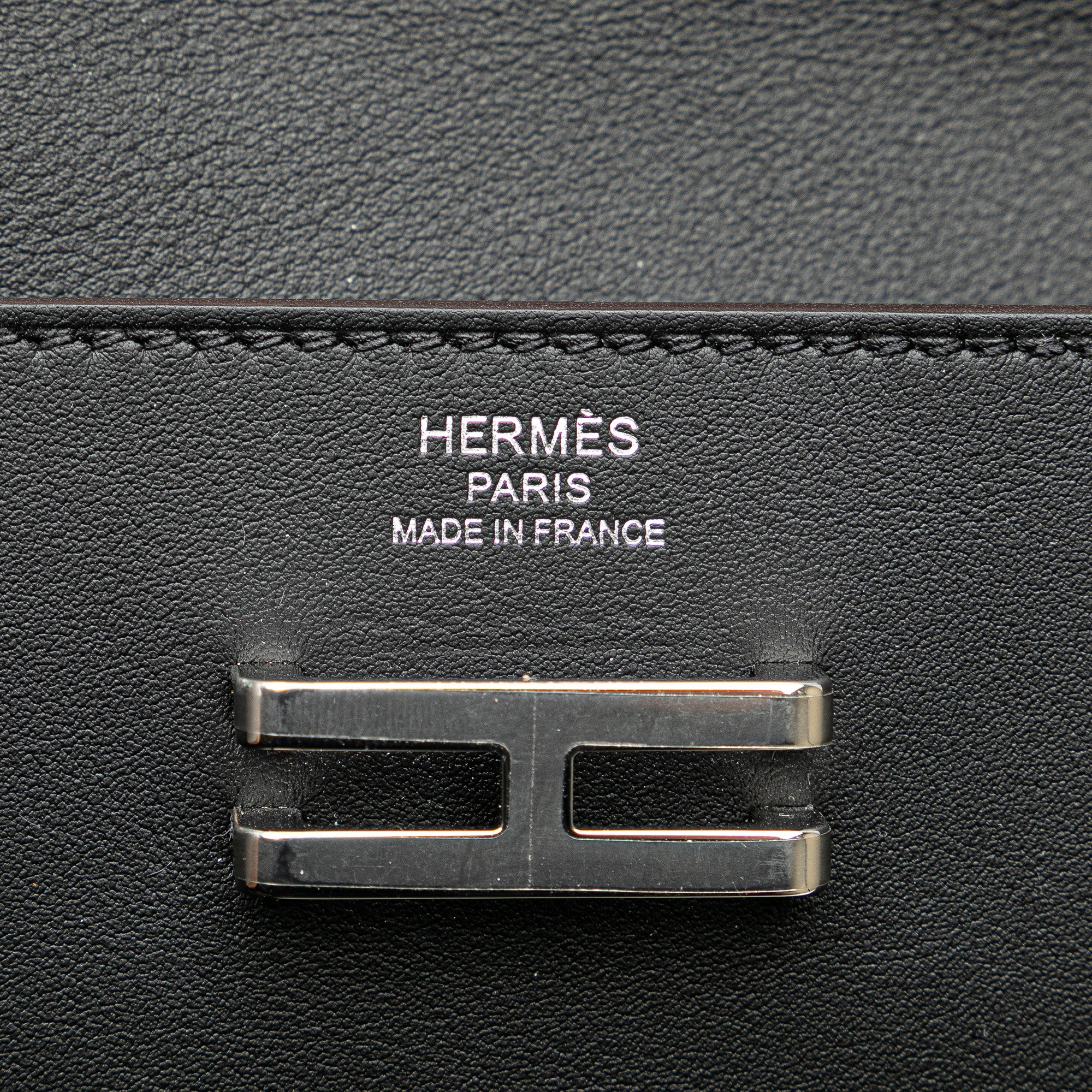Hermès | Pre-Owned Swift Elan Pocket 24 Belt Bag | Black