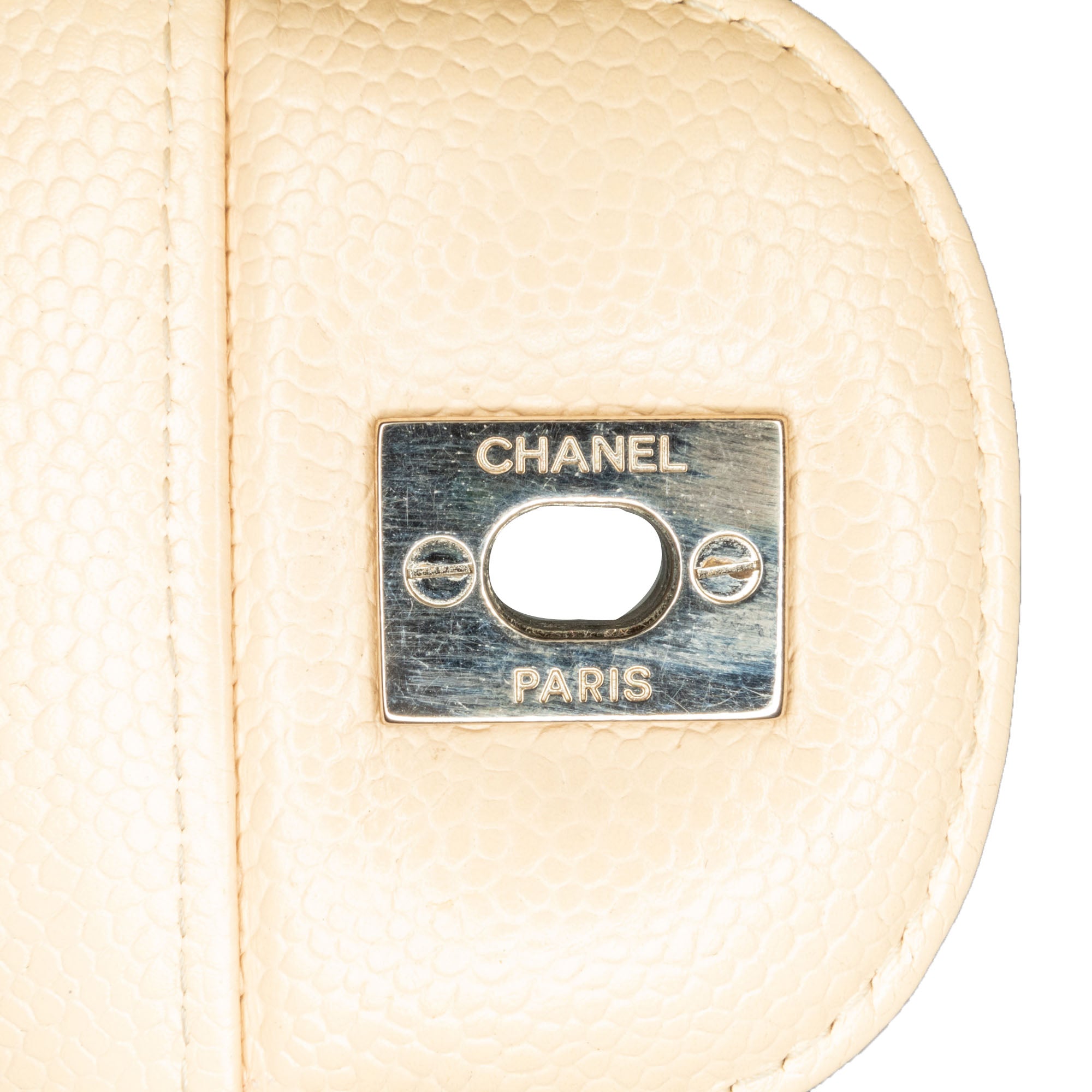 Chanel | Pre-Owned Jumbo Classic Caviar Single Flap Bag | Brown