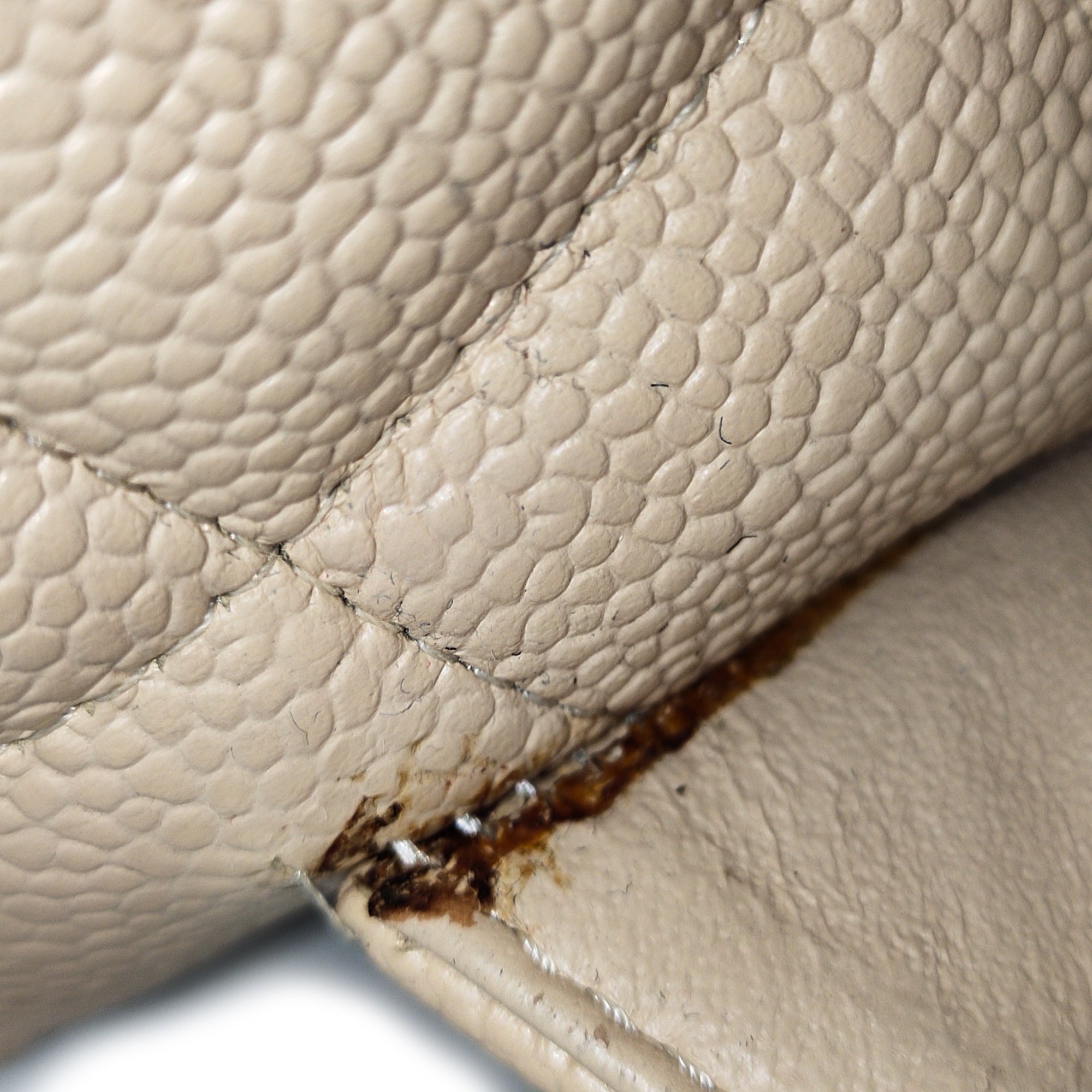 Chanel | Pre-Owned Jumbo Classic Caviar Single Flap Bag | Brown