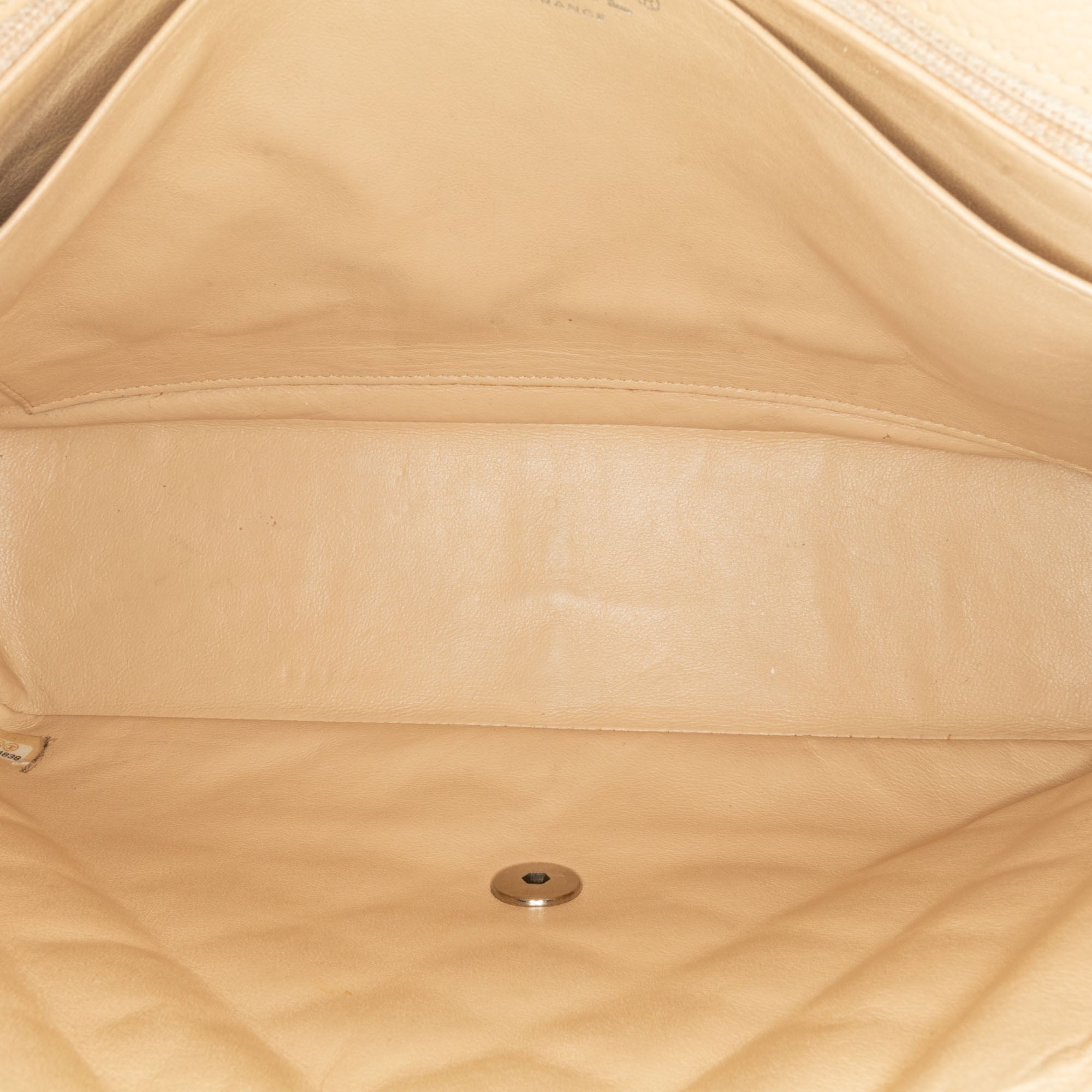 Chanel | Pre-Owned Jumbo Classic Caviar Single Flap Bag | Brown