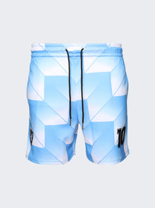 Men | United Rivers | Soccer Shorts | Blue