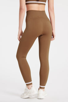 The Upside | Form Seamless 25In Midi Pant | Mocha