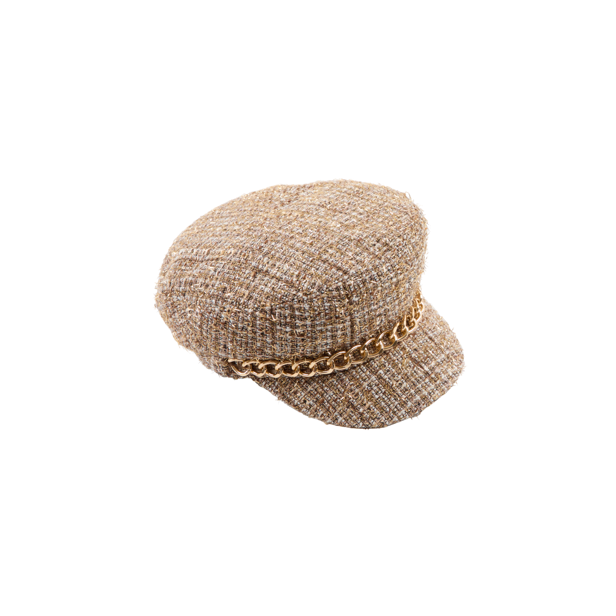 Marina Wool Cap | Camel/Gold