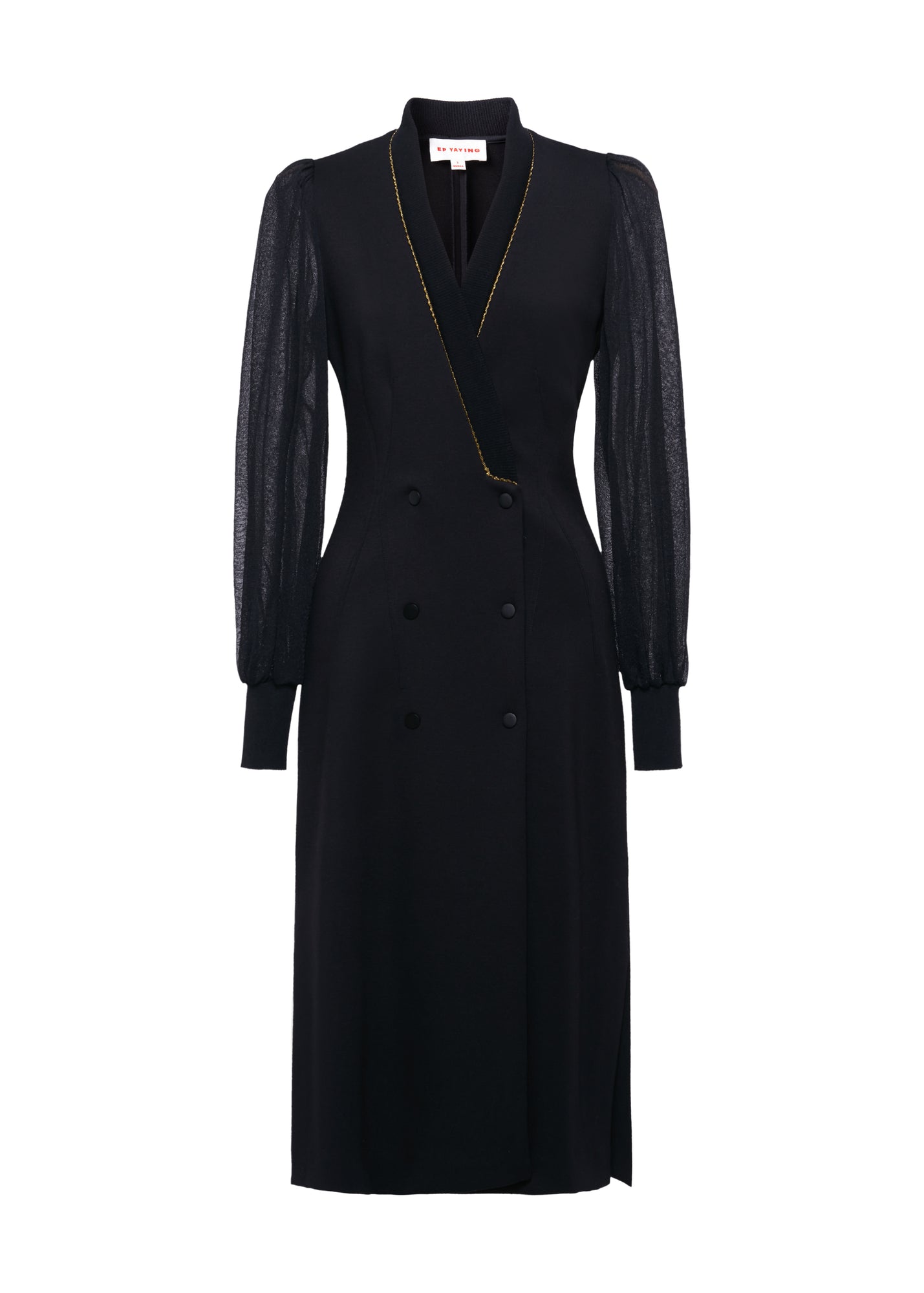 V-Neck Little Dress | Black