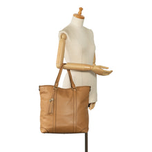 Gucci | Pre-Owned Large Leather Marrakech Tote | Brown
