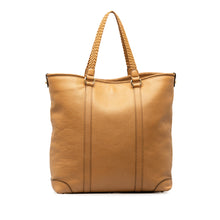 Gucci | Pre-Owned Large Leather Marrakech Tote | Brown