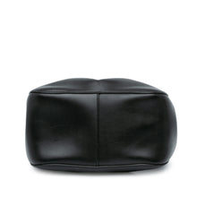 Alaïa | Pre-Owned Calfskin Eyelet Bracelet Embellished Bucket Bag | Black