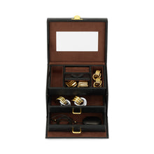 Vintage Jewelry Travel Case | Black