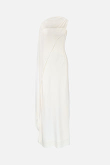 Vitoria Cape Dress | Ivory