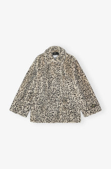 Faux Fur Jacket | Almond Milk