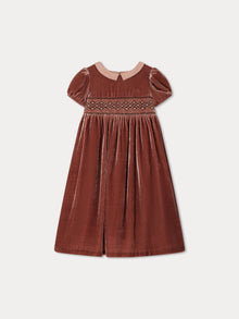 Girl | Blossom Special Occasion Dress | Terracotta