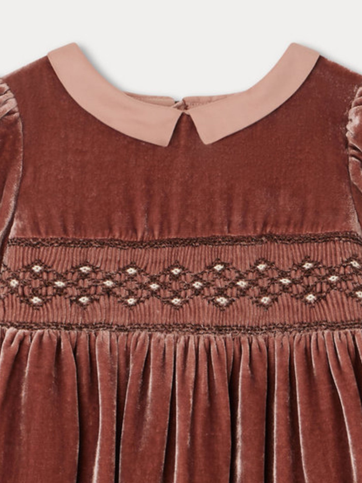 Girl | Blossom Special Occasion Dress | Terracotta