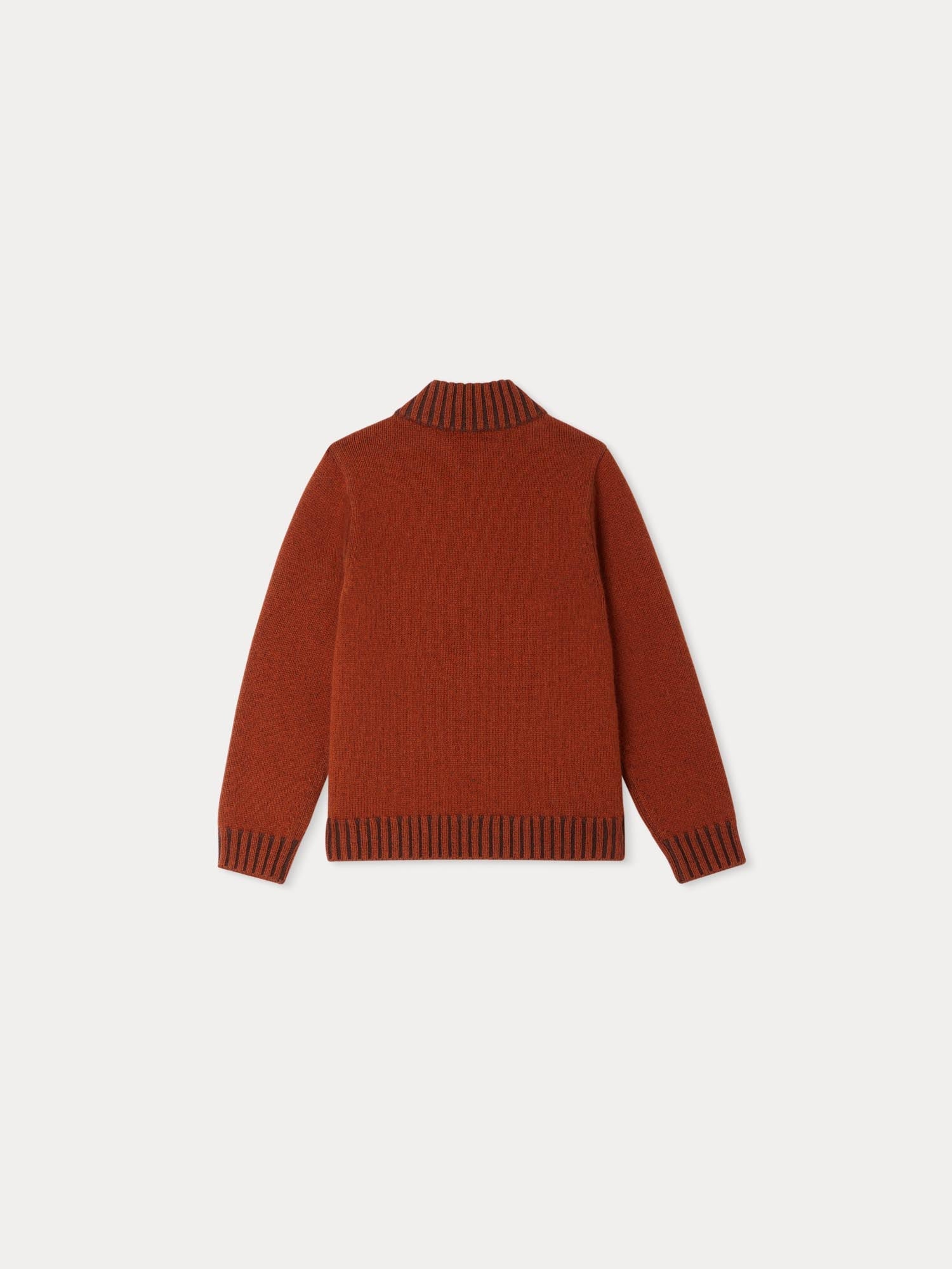 Boy | Berny Wool Cardigan | Verdigris