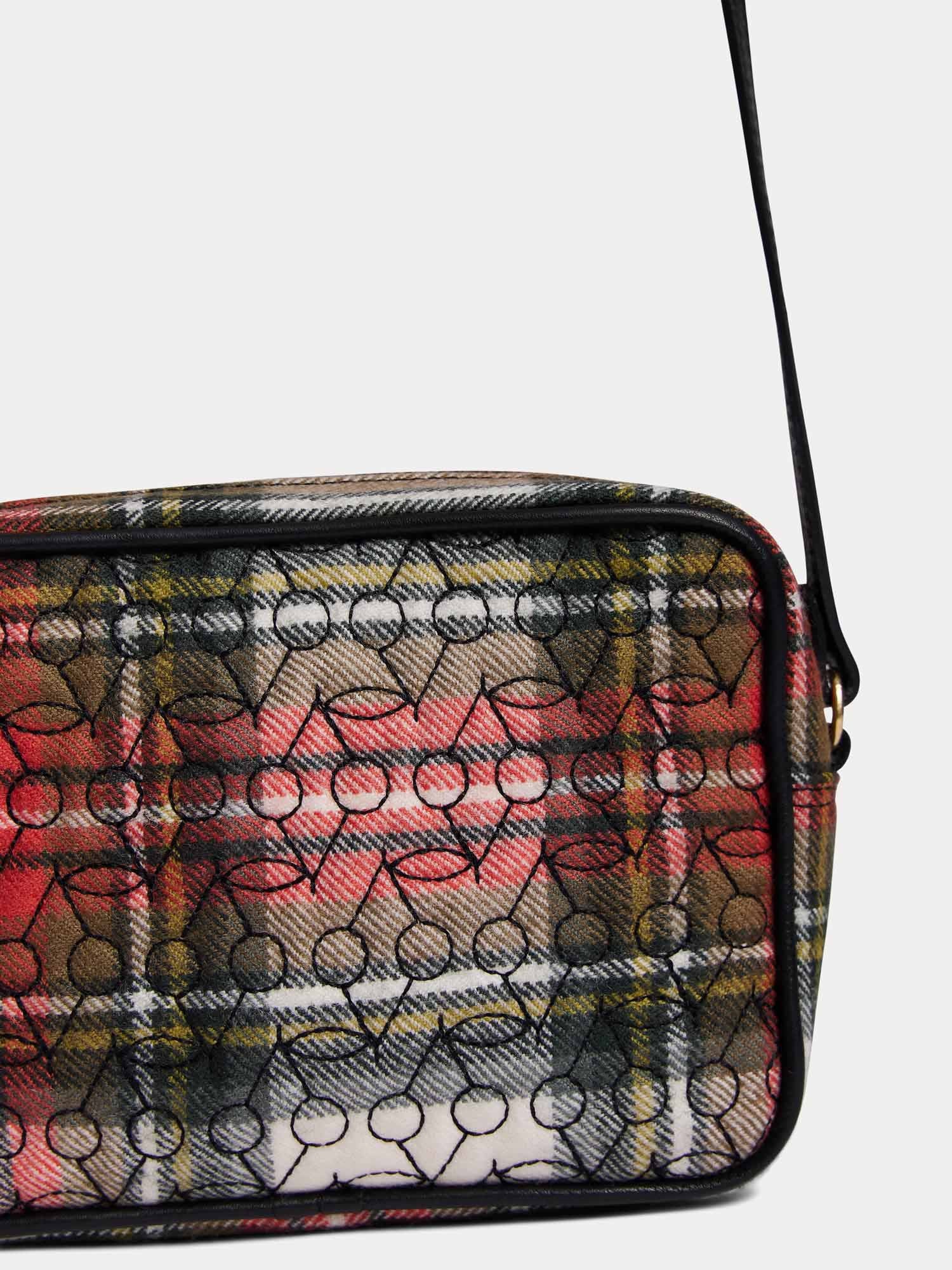 Girl | Alimos Checkered Shoulder Bag | Poppy