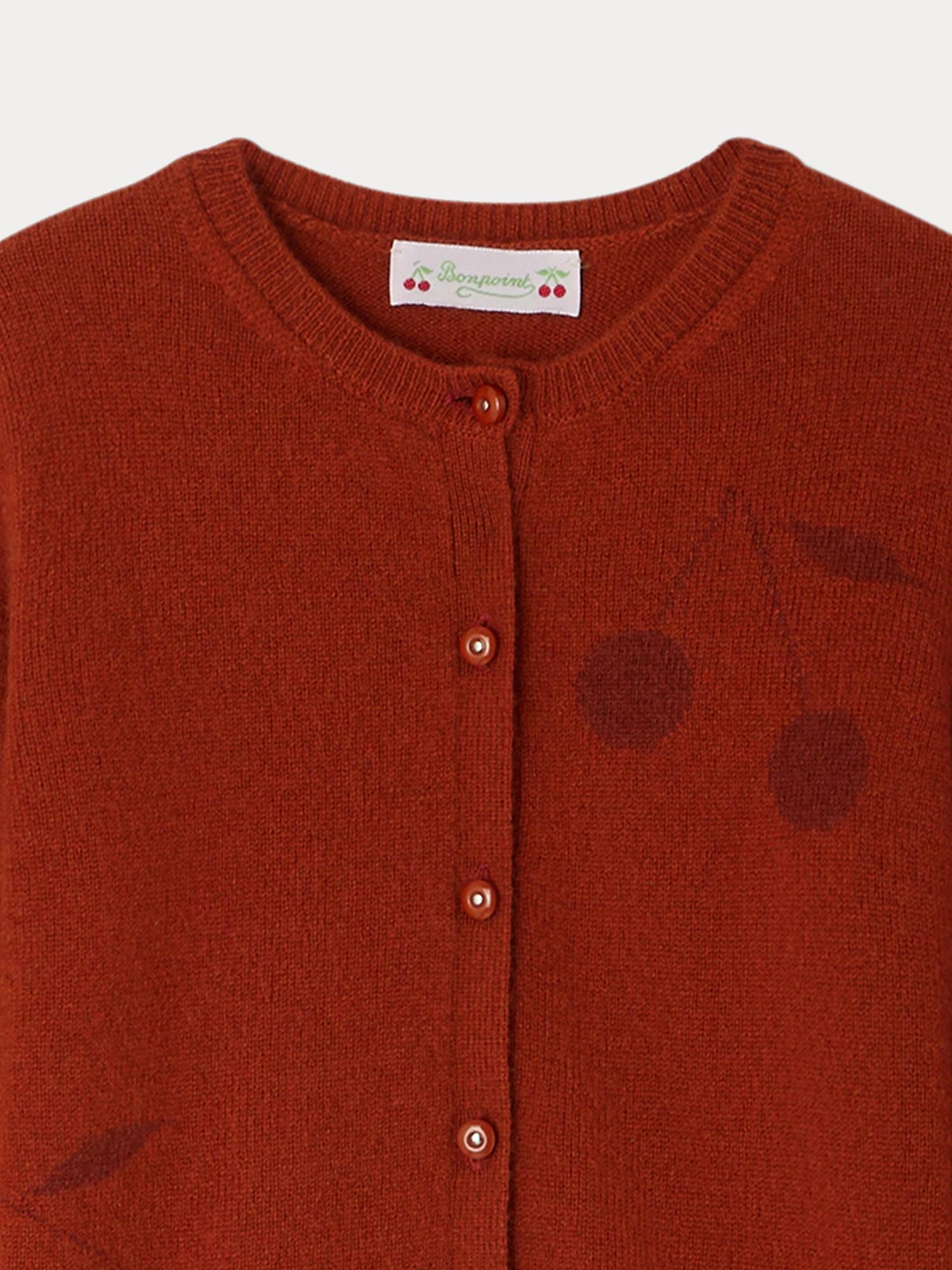 Girl | Gingery Cashmere Cardigan | Sienna