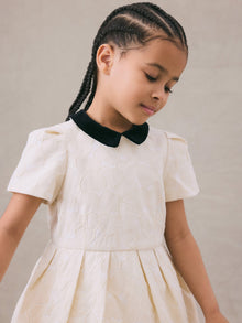 Girl | Godiva Jacquard Dress | Ivory