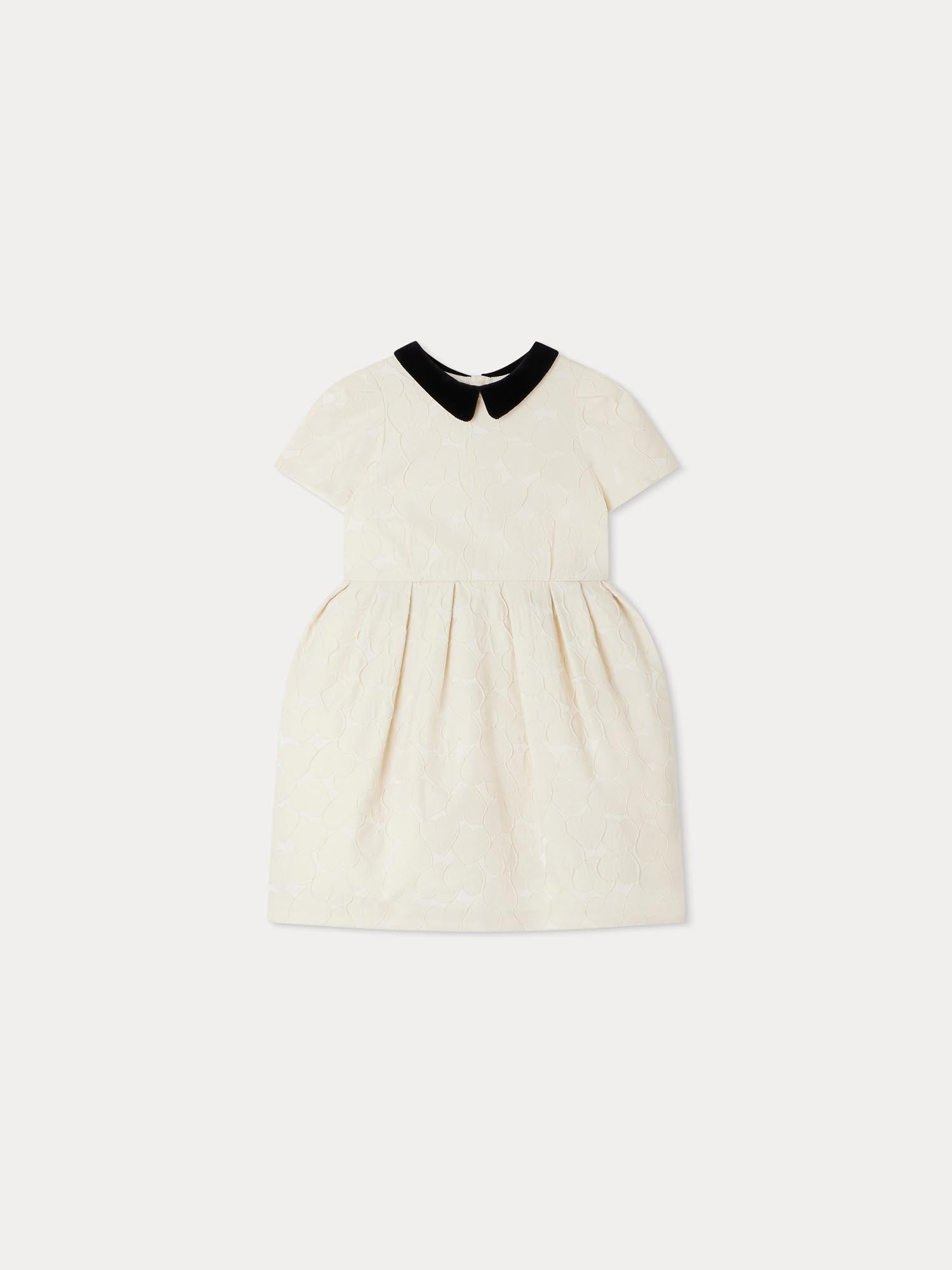 Girl | Godiva Jacquard Dress | Ivory