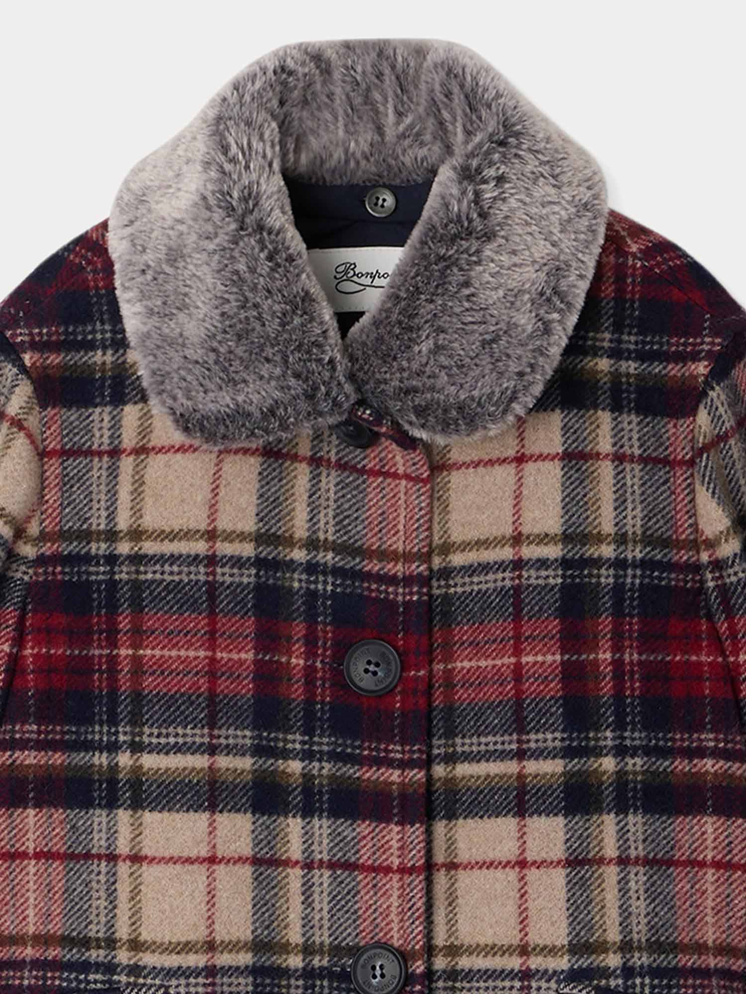 Girl | Gigliola Tweed Coat | Navy