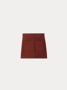 Girl | Dexie Corduroy Skirt | Chestnut