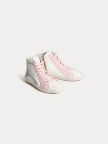 Girl | Bonpoint X Golden Goose White High Top Sneakers | White