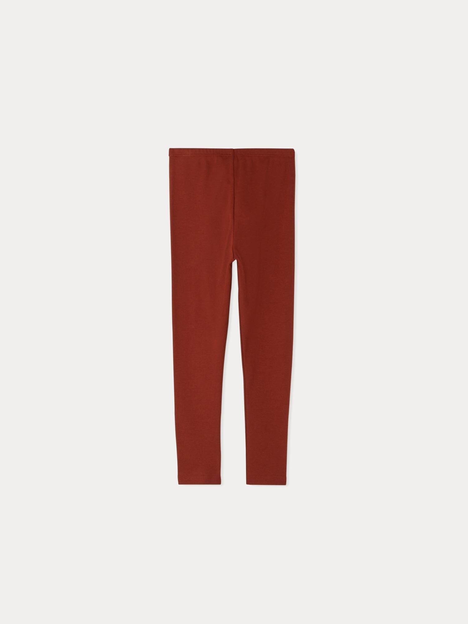 Girl | Graylinn Brown Leggings | Chestnut