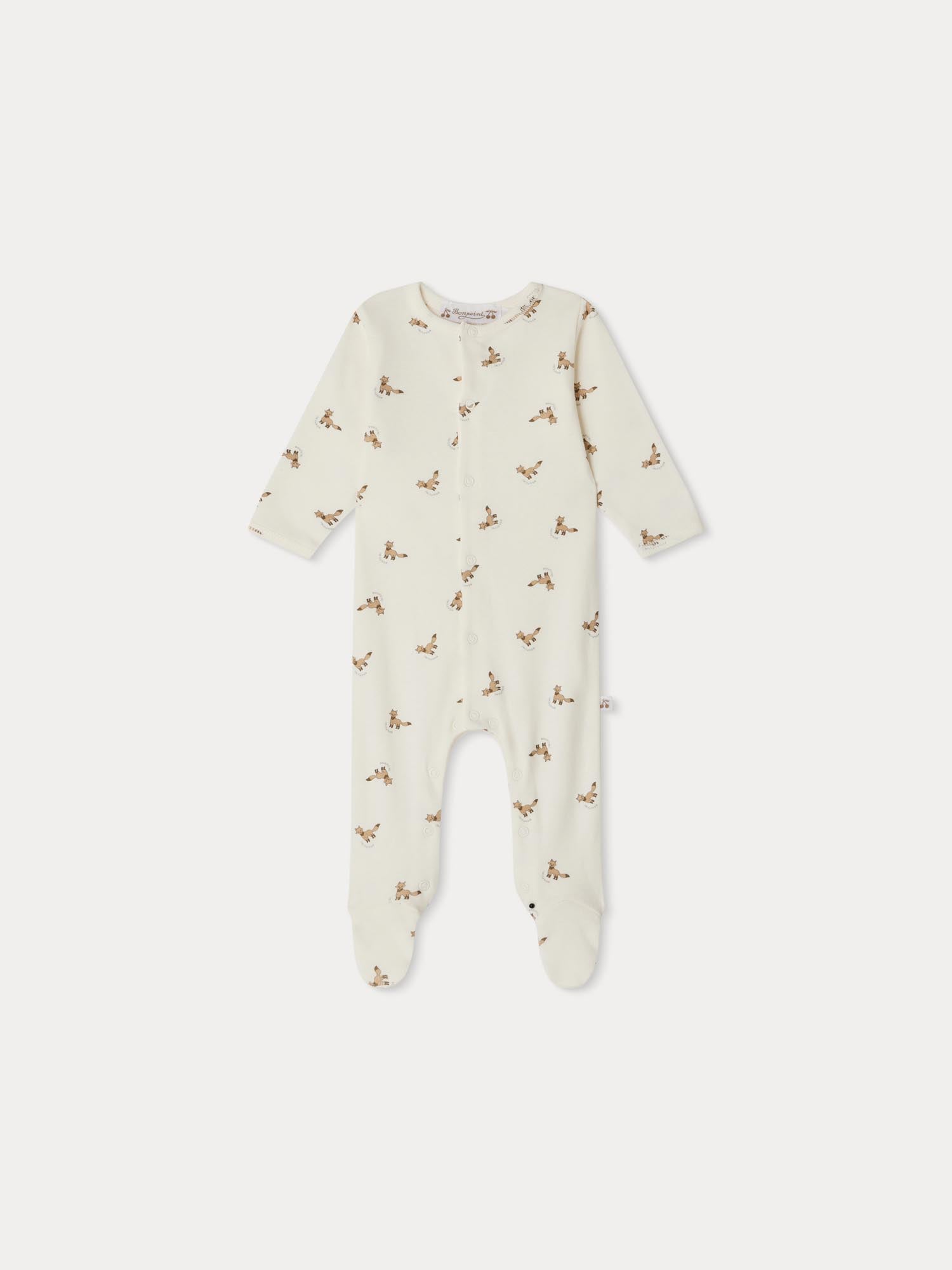 Boy | Golco Long Sleeve Pajamas | Milk White