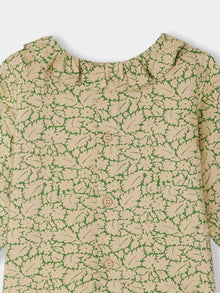 Girl | Ganiti Two Toned Print Blouse | Clover