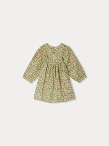 Girl | Gaetane Dress With Pearly Buttons | Clover