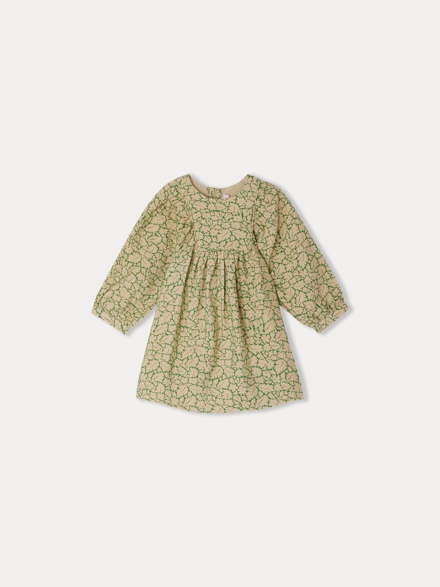 Girl | Gaetane Dress With Pearly Buttons | Clover
