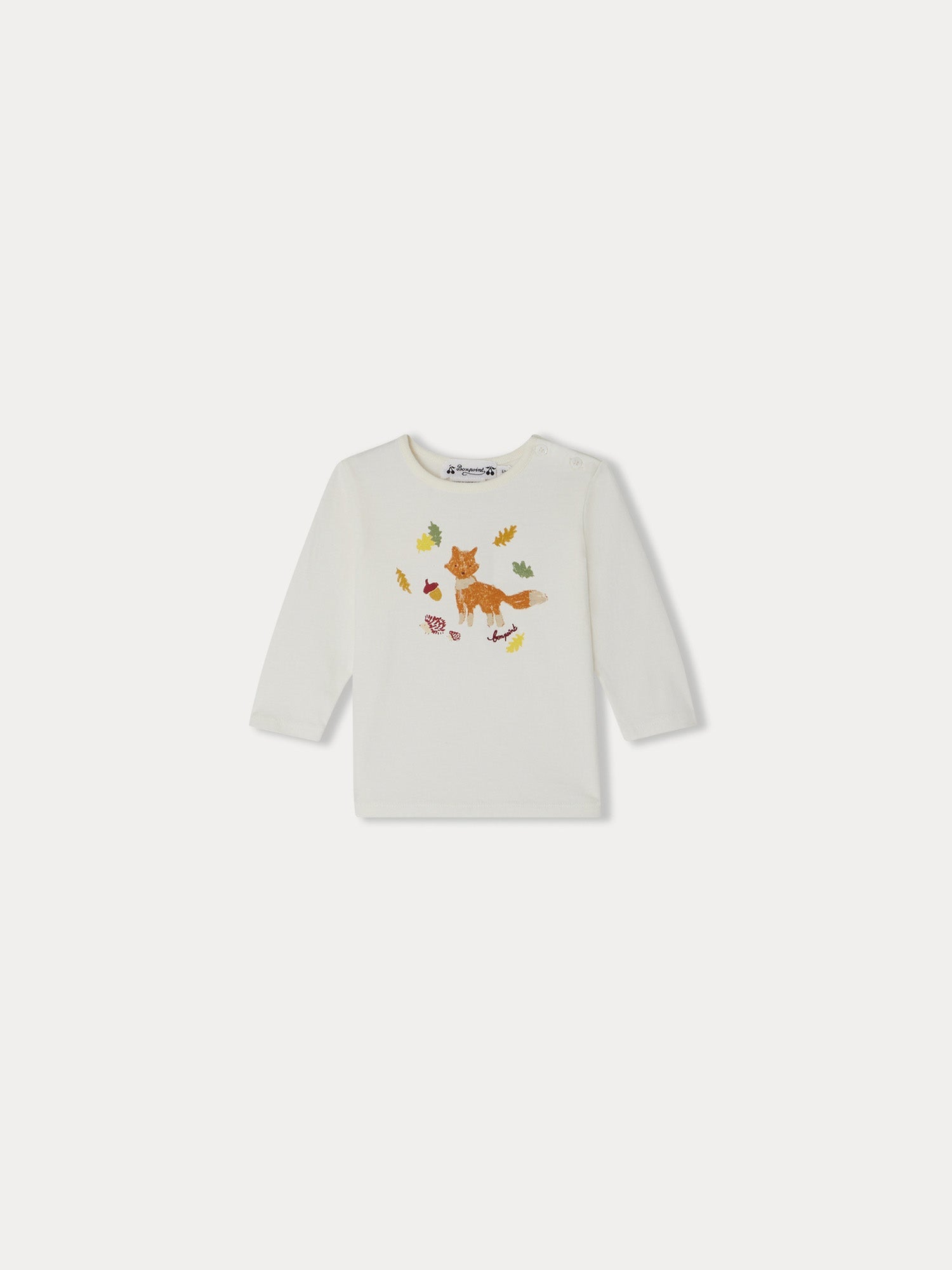 Boy | Tahsin Animal Pattern T Shirt | White Milk