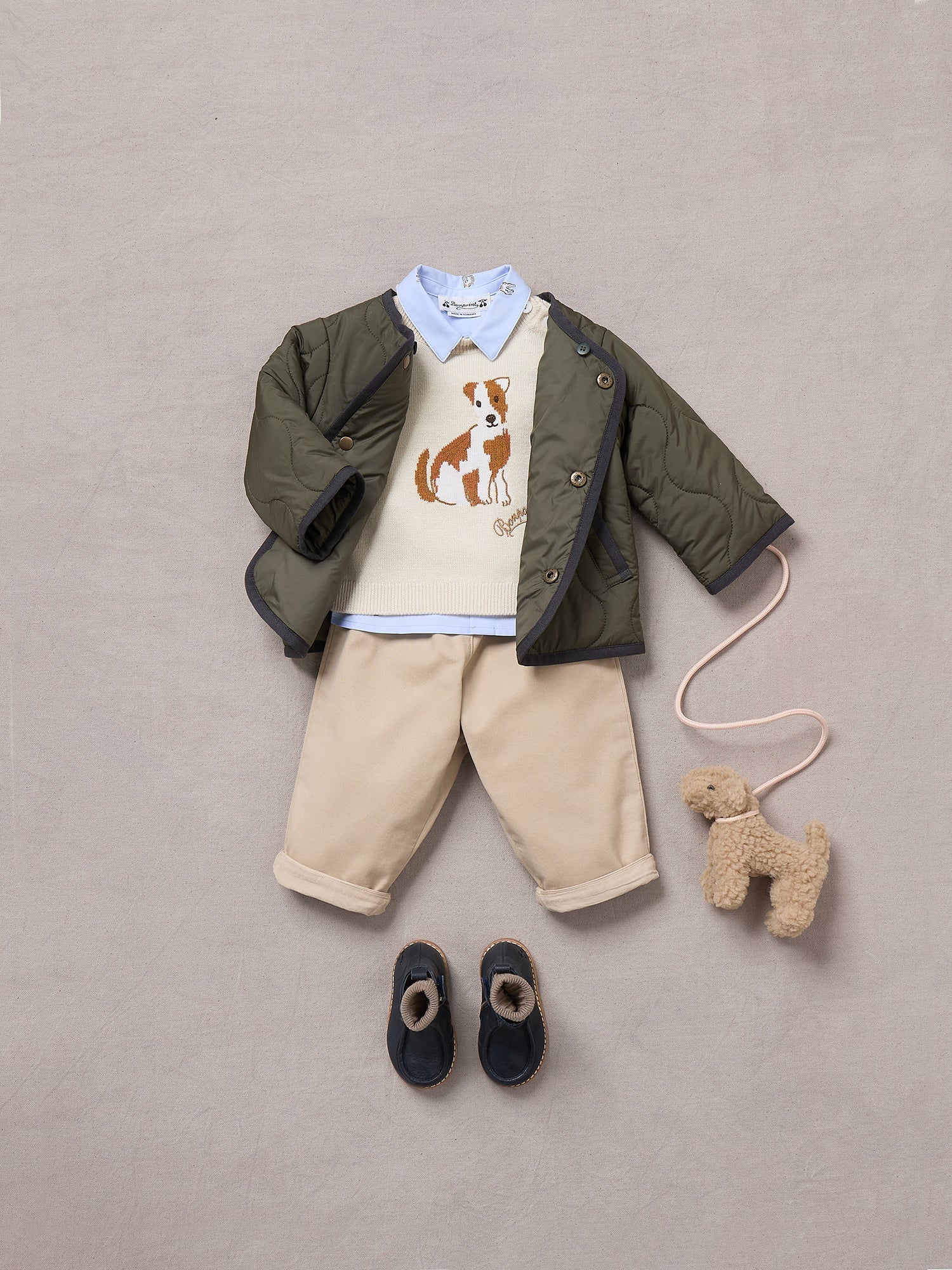 Unisex | Dandy Twill Pants | Beige
