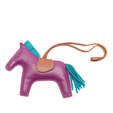 Hermès | Pre-Owned Milo Lambskin Grigri Rodeo Bag Charm PM | PurpleMulti