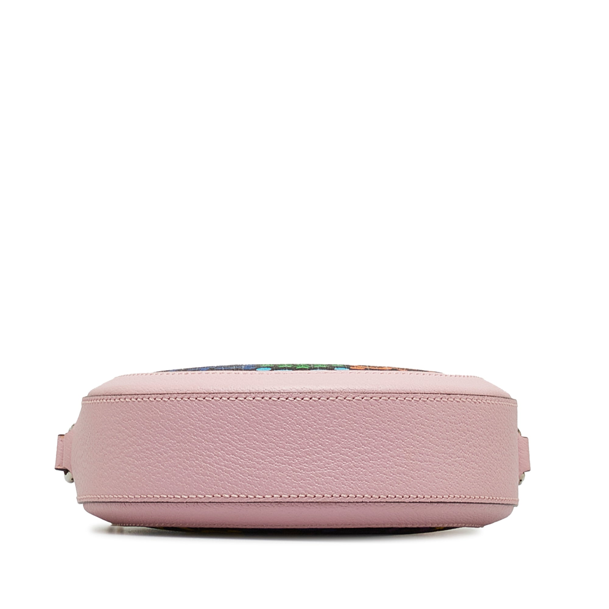 Gucci | Pre-Owned GG Supreme Psychedelic Round Crossbody | Pink