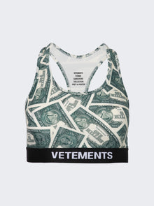 Women | VETEMENTS | Million Dollar Sports Bra | Green