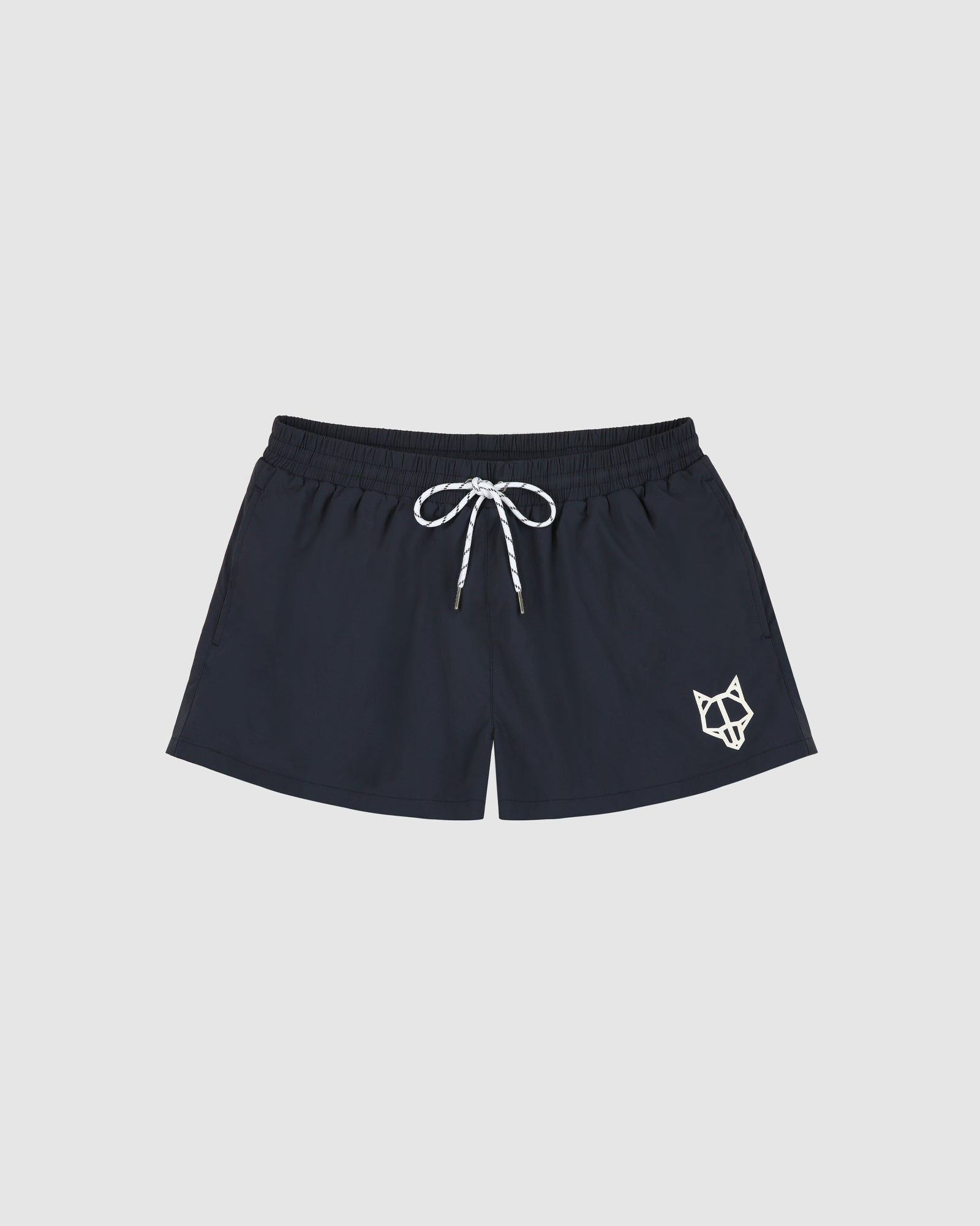 Mens | Wolfe Head Swim Shorts | Navy