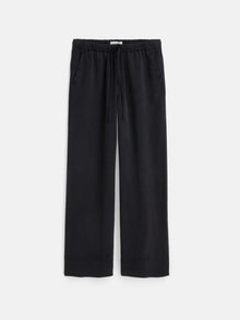 Women | Riley Pant in Drapey Twill | Rich Black