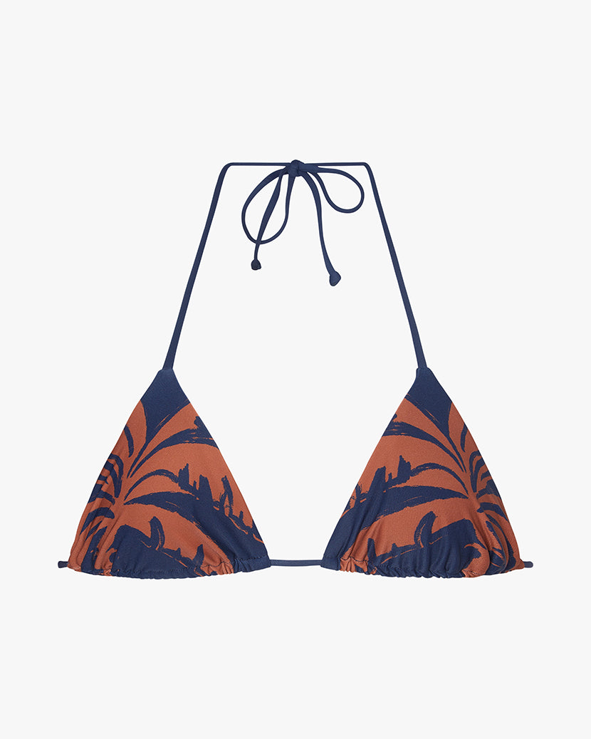 Triangle Top | Midnight Blue x Clay