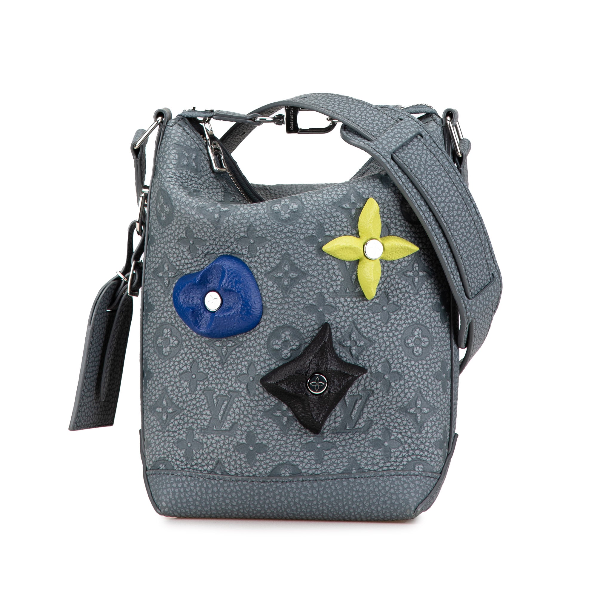 Louis Vuitton | Pre-Owned Monogram Taurillon Hobo Cruiser PM | Gray