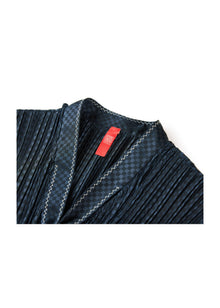 Waist-Cinched Shirt Top | Navy