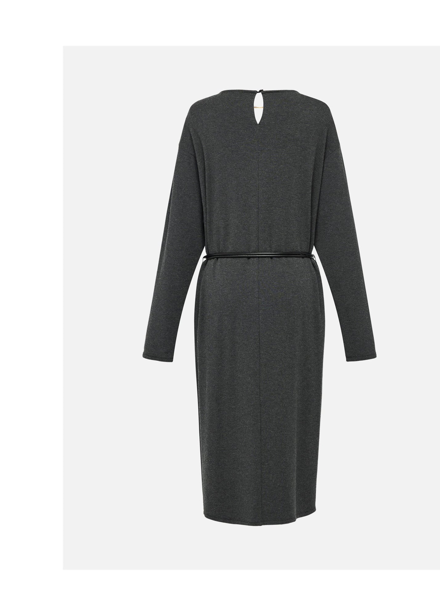 Warm Knit Dress | Gray