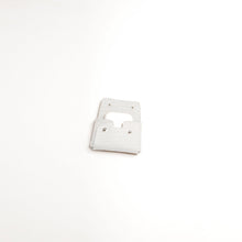 Croco Kuai Small Pouch | White