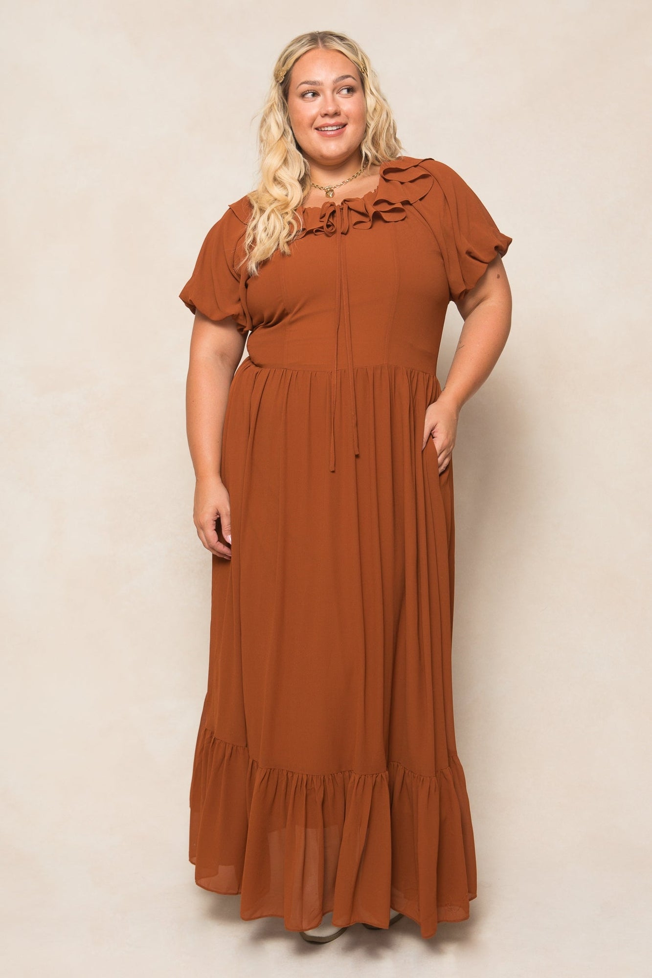 Women | Billie Dress | Orange