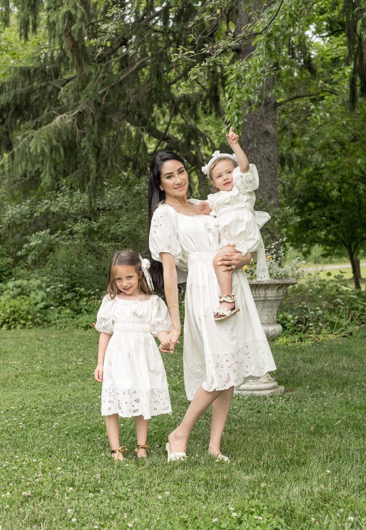 Women | Blanca Cotton Mom Dress | White