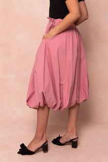 Women | Clo Bubble Midi Skirt | Pink