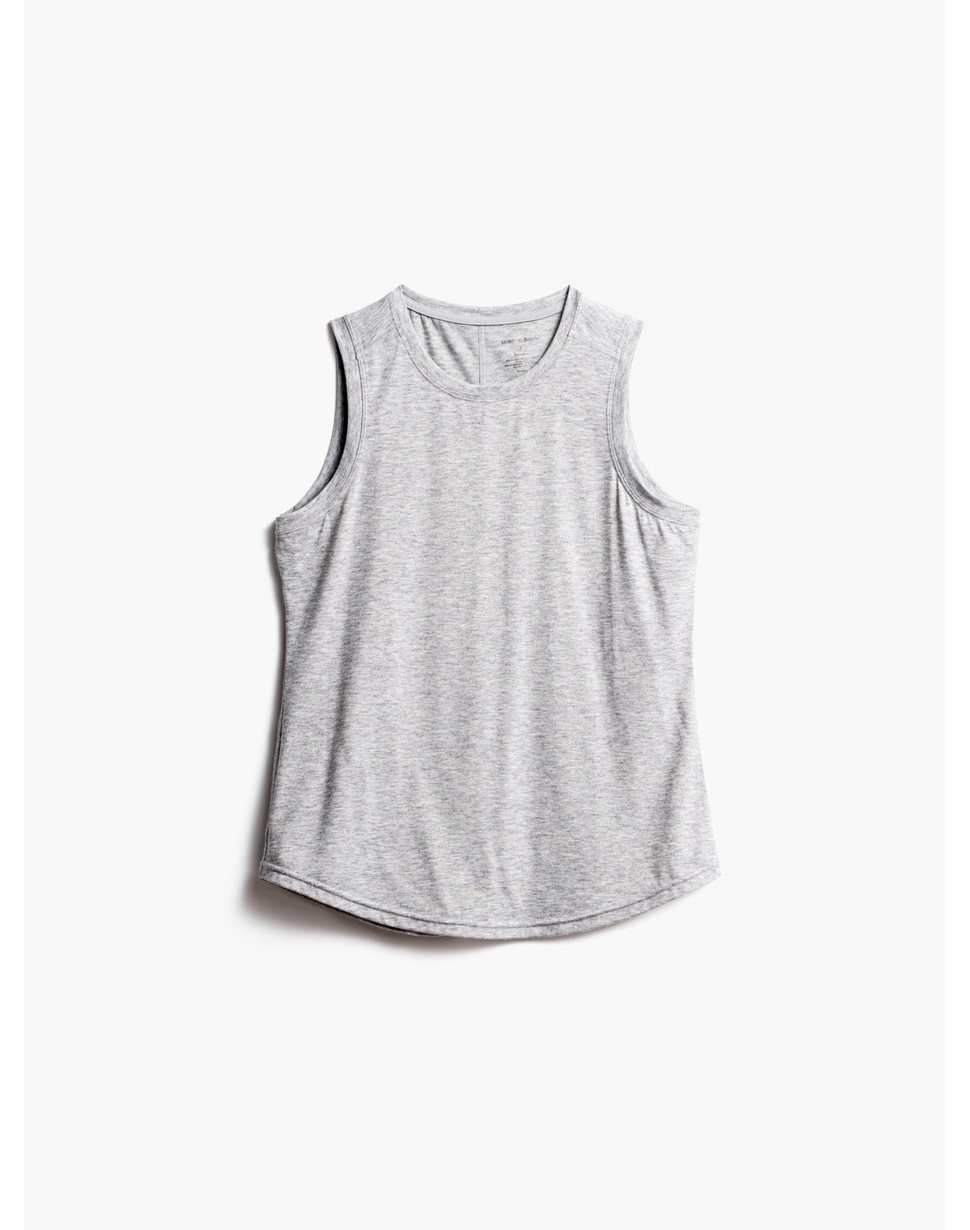 Women | Composite Merino Active Tank | Pale Grey Heather