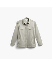 Women | Fusion Overshirt | Taupe