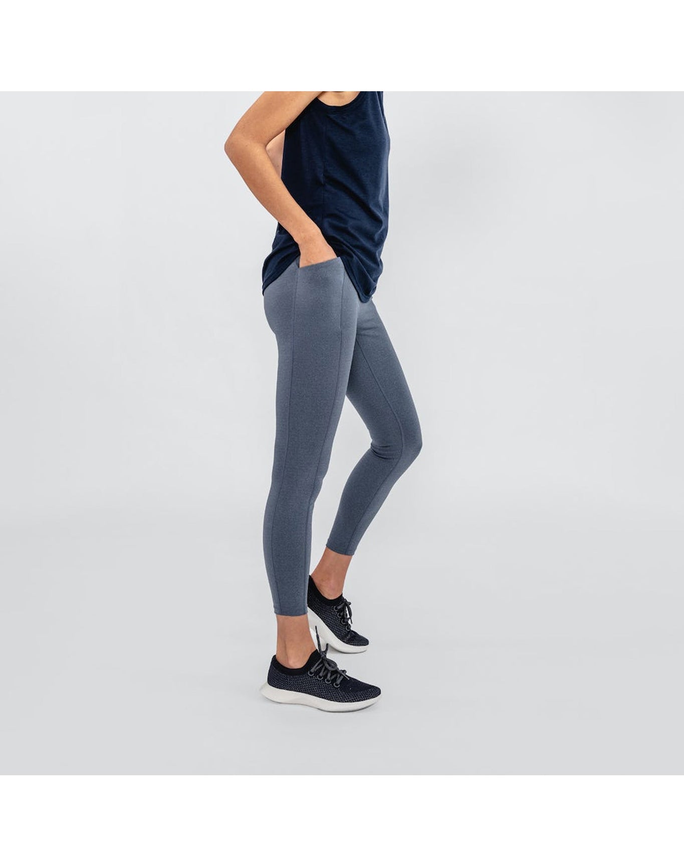 Women | Joule Active Legging | Indigo Heather